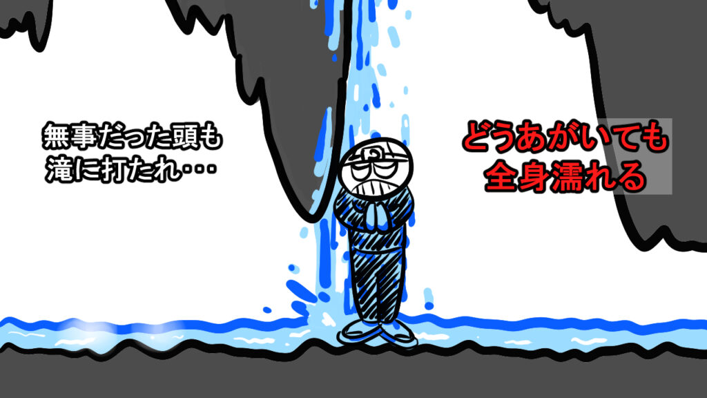 千仏鍾乳洞 第1の滝概要